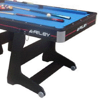 BCE / Riley - 5ft Folding Pool Table with Deluxe Accessories (FP-5B+) BCE / Riley - 5ft Folding Pool Table with Deluxe Accessories (FP-5B+)