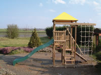 York Wooden Climbing Frame Play Action Tramps UK 