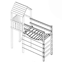 Wooden Climbing Frame Accessories PlayCentre Play System UK Action Tramps