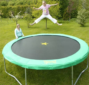 Bazoongi 14ft High Jump Trampoline