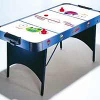 BCE / Riley - 4ft Blue Veneer Air Hockey Table (H4D-111+)