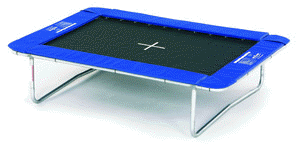 Super Tramp Frog Rectangular Trampolines Trampoline UK