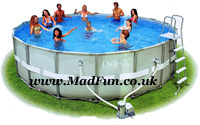 Intex Swimming Pool Frame UK Pools Cover Above Ground Framed