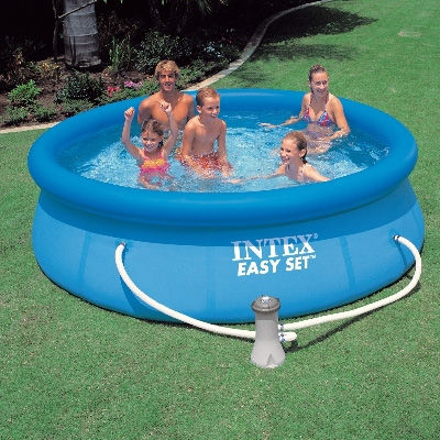 affjedring geni dart Intex Swimming Pool Easy Set UK Pools Cover Above Ground