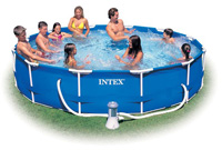 Intex Swimming Pool Frame UK Pools Cover Above Ground Framed 