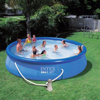 Intex Swimming Pool Easy Set UK Pools Cover Above Ground