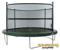 outdoor trampoline