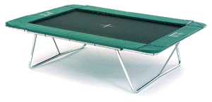 Super Tramp King 110 Rectangular Trampolines Trampoline UK