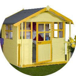 Daisy Den Playhouses Playhouse Play House Children Garden Honeypot Cottage Waltons UK