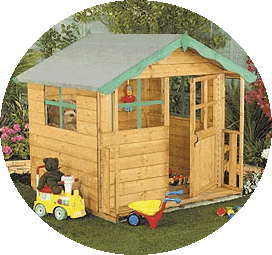 Poppy Playhouses Playhouse Play House Children Garden Honeypot Cottage Waltons UK