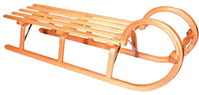 Sledges Taboggans super tramp Sledge Wooden Traditional UK