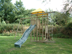 York Wooden Climbing Frame Play Action Tramps UK 